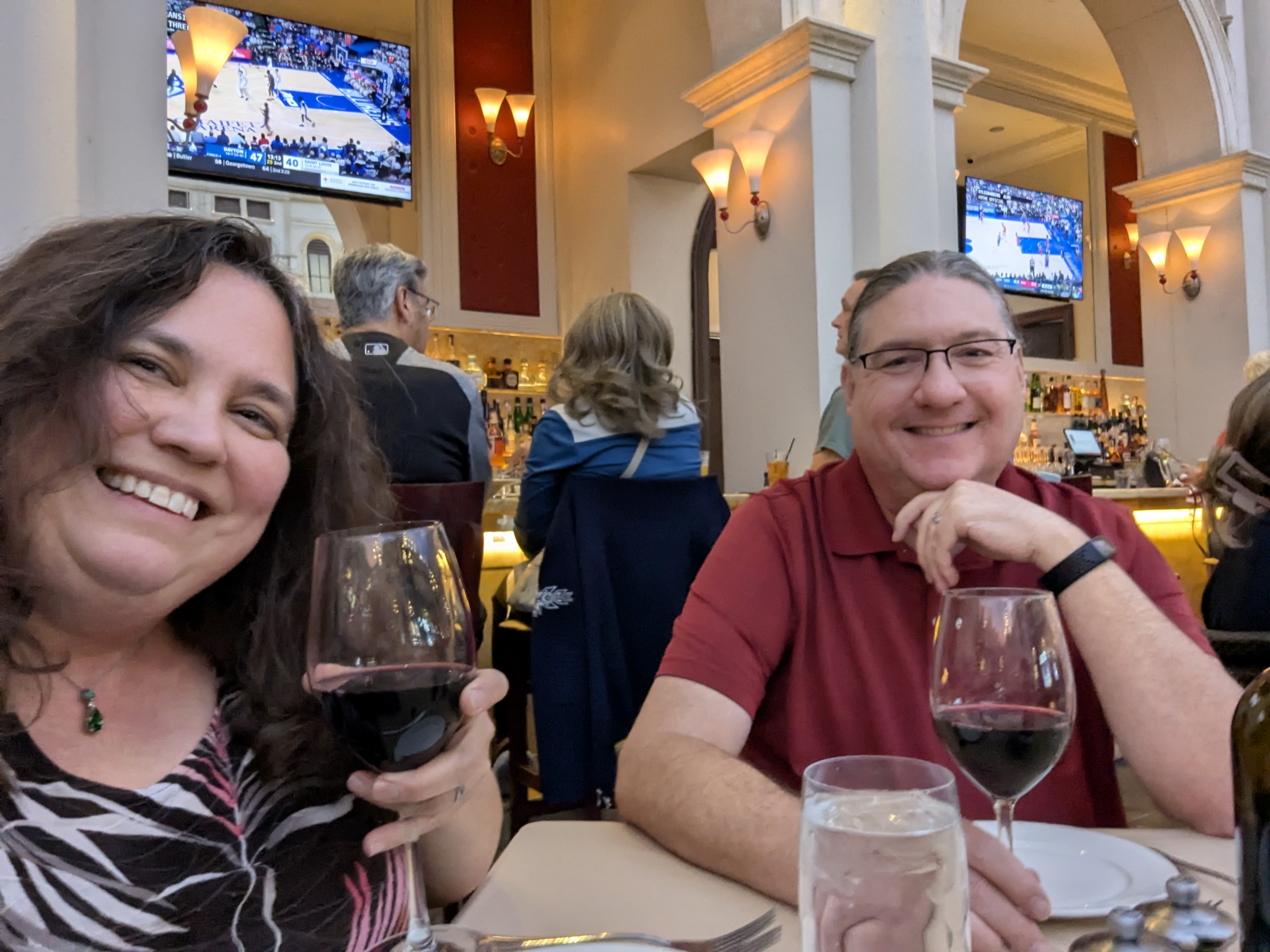 Las Vegas, Dinner at The Venetian, Michael Sanders, Kari Sanders